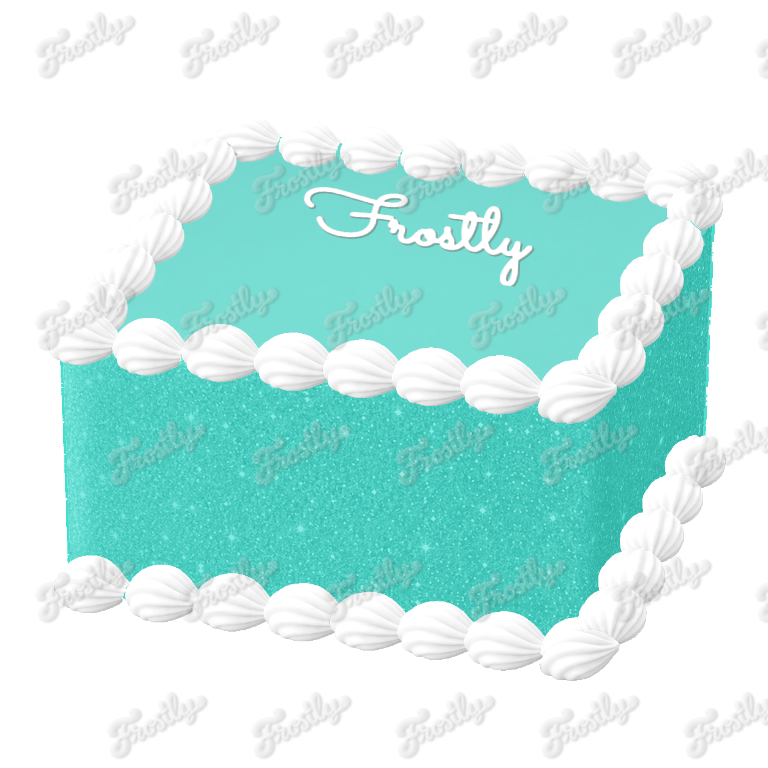 Turquoise Frostly cake